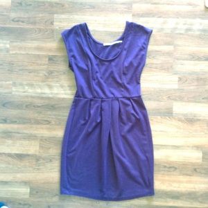 Cute purple sheath dress